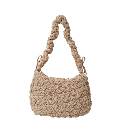 Ruched Nylon Bag