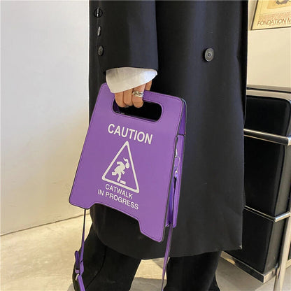 "Caution"  Bag