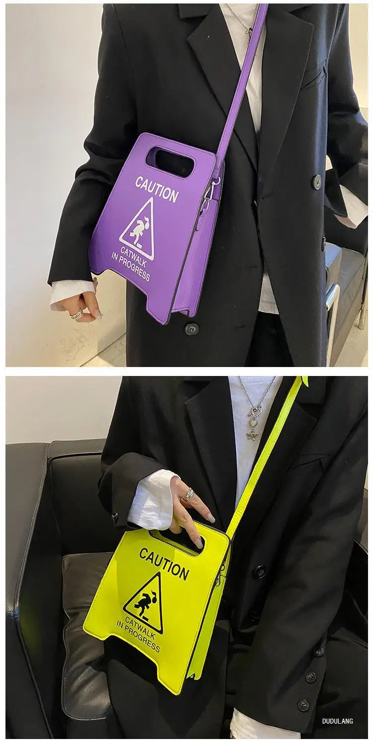 "Caution"  Bag